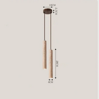 LED-Kronleuchter | Minimalistisch Modern Einzigartig Stilvoll Atmosphärisch Lang-Luzern Mode