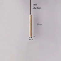 LED-Kronleuchter | Minimalistisch Modern Einzigartig Stilvoll Atmosphärisch Lang-Luzern Mode