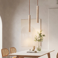 LED-Kronleuchter | Minimalistisch Modern Einzigartig Stilvoll Atmosphärisch Lang-2 Kopf-Luzern Mode