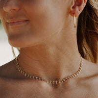 Halskette für Damen | Minimalistisch | Choker | Gold | Silber-Luzern Mode