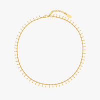 Halskette für Damen | Minimalistisch | Choker | Gold | Silber-Gold-Luzern Mode