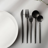 Besteckset | Minimalistisch Stilvoll Matt Langlebig Spülmaschinenfest-Luzern Mode