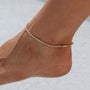 Fußkettchen für Damen | Minimalistisch | Gold | Silber | Stilvoll-Gold-Luzern Mode