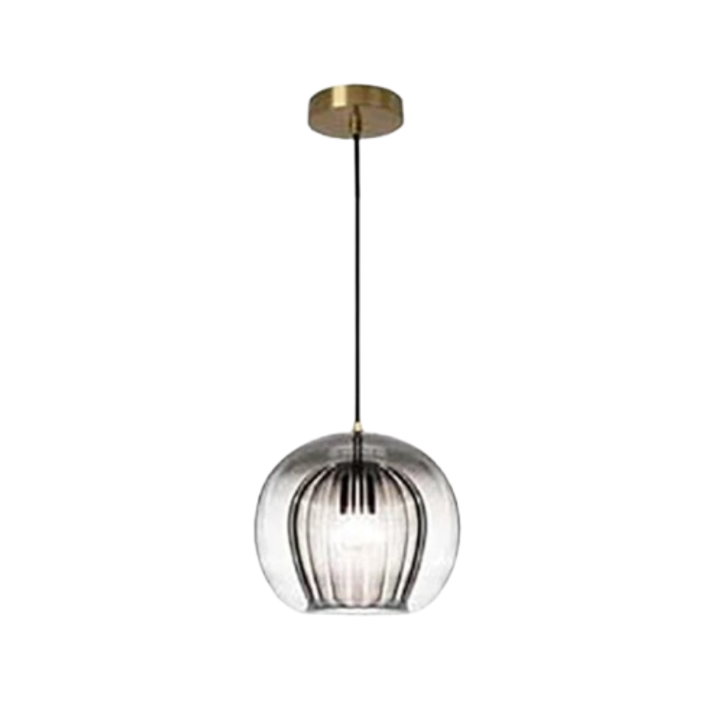 Hängeleuchte | Modern Glas Aluminium Stilvoll Elegant Einzigartig Vielseitig-Rauchgrau-Kaltweiß-Luzern Mode