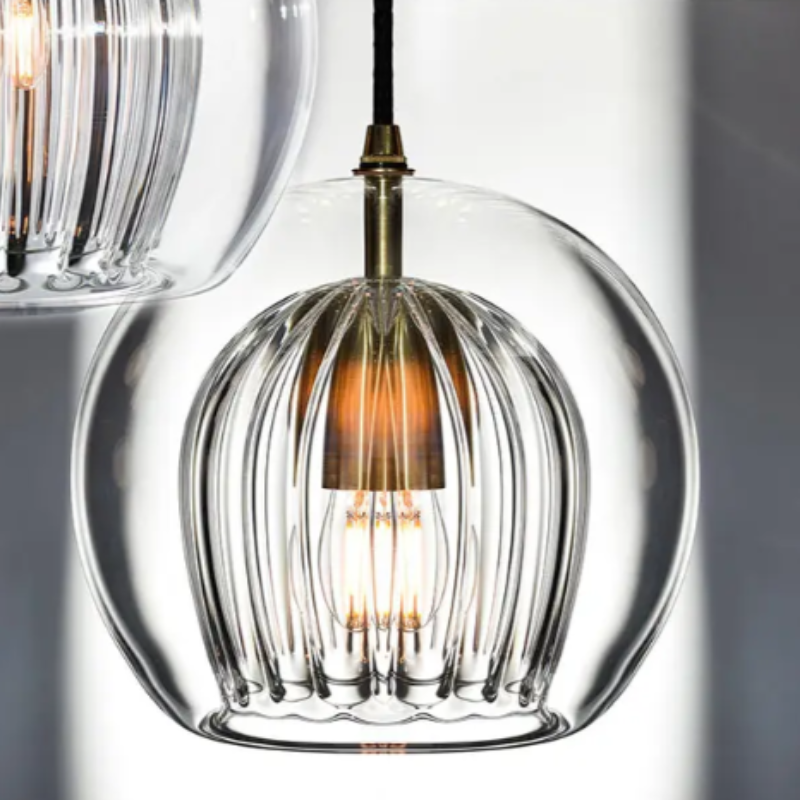 Hängeleuchte | Modern Glas Aluminium Stilvoll Elegant Einzigartig Vielseitig-Luzern Mode