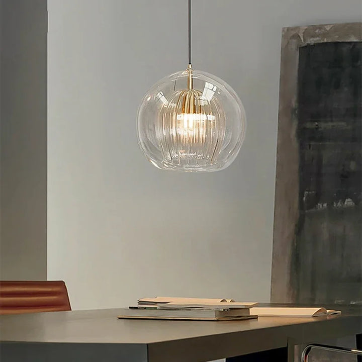 Hängeleuchte | Modern Glas Aluminium Stilvoll Elegant Einzigartig Vielseitig-Luzern Mode