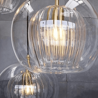 Hängeleuchte | Modern Glas Aluminium Stilvoll Elegant Einzigartig Vielseitig-Luzern Mode