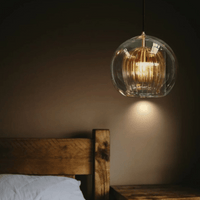 Hängeleuchte | Modern Glas Aluminium Stilvoll Elegant Einzigartig Vielseitig-Luzern Mode
