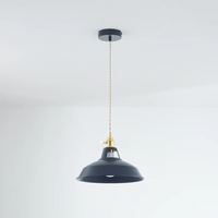 Hängelampe | LED Modern Langlebig Metall Stilvoll Atmosphärisch Einzigartig-Schwarz-Warmes Weiß-Luzern Mode