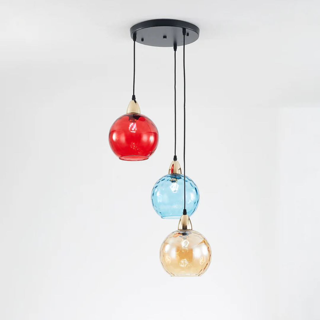 Cluster Pendelleuchte | 3 Lampen Modern Stilvoll Langlebig Vielseitig LED-Luzern Mode