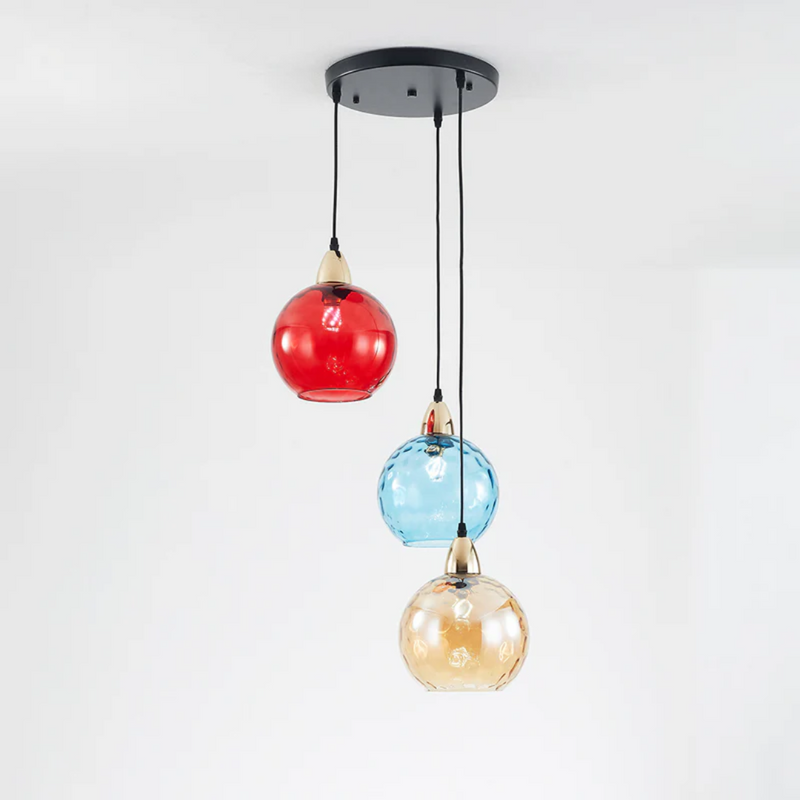 Cluster Pendelleuchte | 3 Lampen Modern Stilvoll Langlebig Vielseitig LED-Luzern Mode