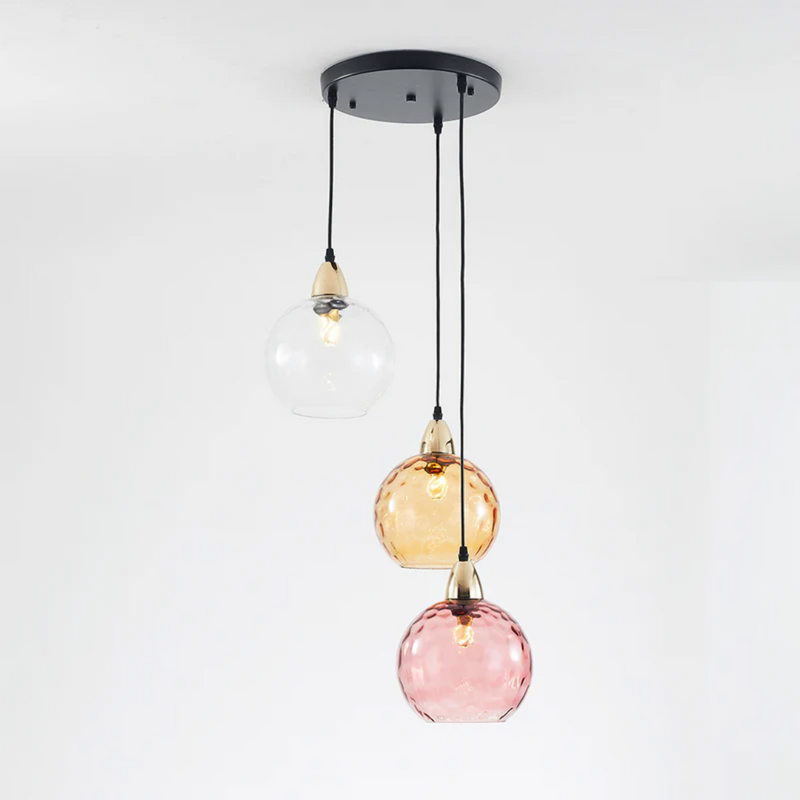 Cluster Pendelleuchte | 3 Lampen Modern Stilvoll Langlebig Vielseitig LED-Luzern Mode