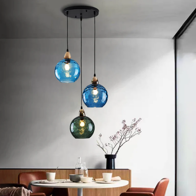 Cluster Pendelleuchte | 3 Lampen Modern Stilvoll Langlebig Vielseitig LED-Luzern Mode