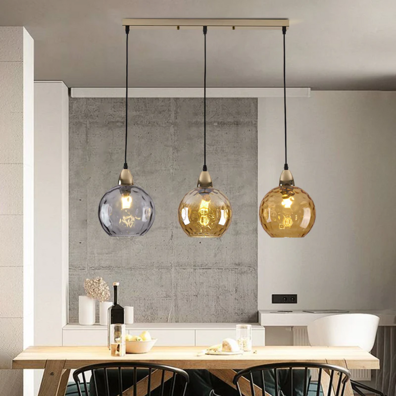 Cluster Pendelleuchte | 3 Lampen Modern Stilvoll Langlebig Vielseitig LED-Luzern Mode