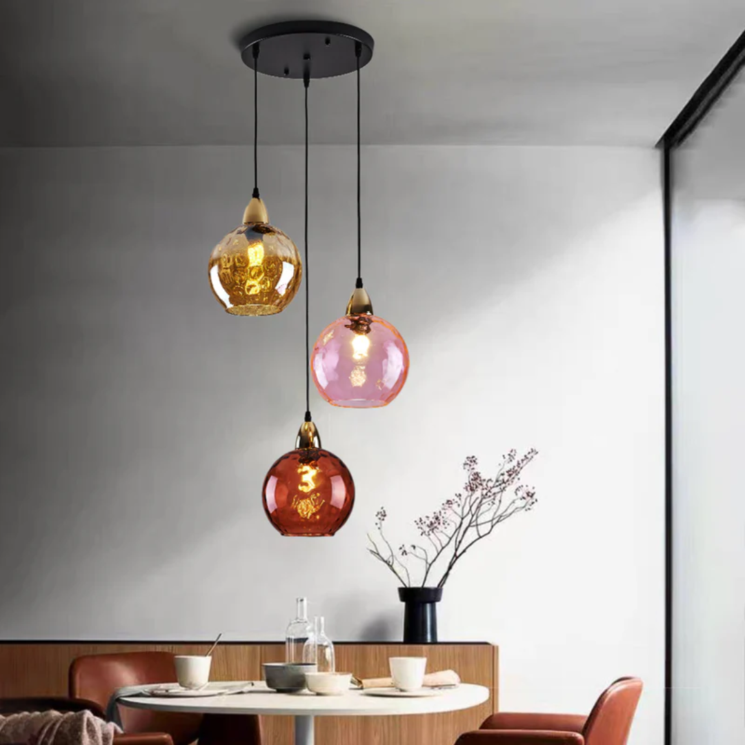 Cluster Pendelleuchte | 3 Lampen Modern Stilvoll Langlebig Vielseitig LED-Luzern Mode