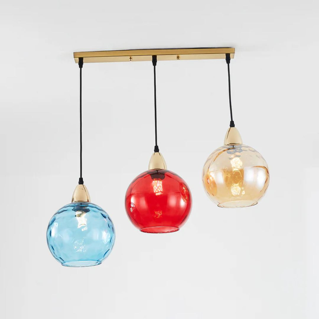 Cluster Pendelleuchte | 3 Lampen Modern Stilvoll Langlebig Vielseitig LED-Luzern Mode