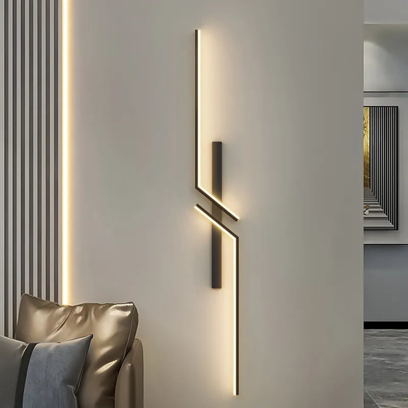 Wandleuchte | Design | Modern | LED | Künstlerisch | Geometrisch | Kompakt-60 cm-Warmweiß-Luzern Mode