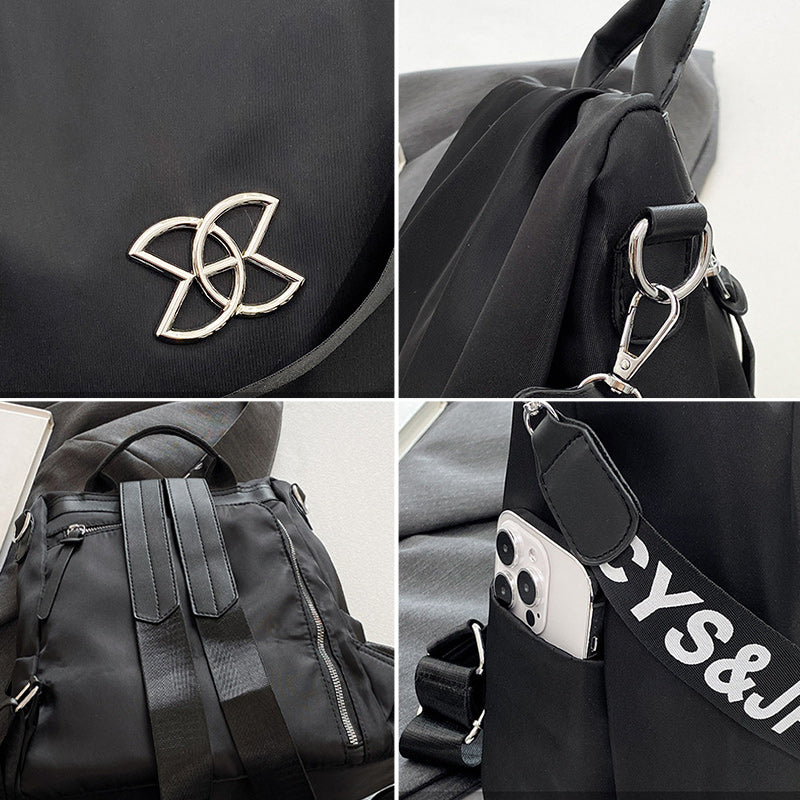 Damen Schultertasche | Diebstahlschutz | Geräumig | Sicher | Reißverschluss-Luzern Mode