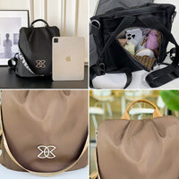 Damen Schultertasche | Diebstahlschutz | Geräumig | Sicher | Reißverschluss-Luzern Mode