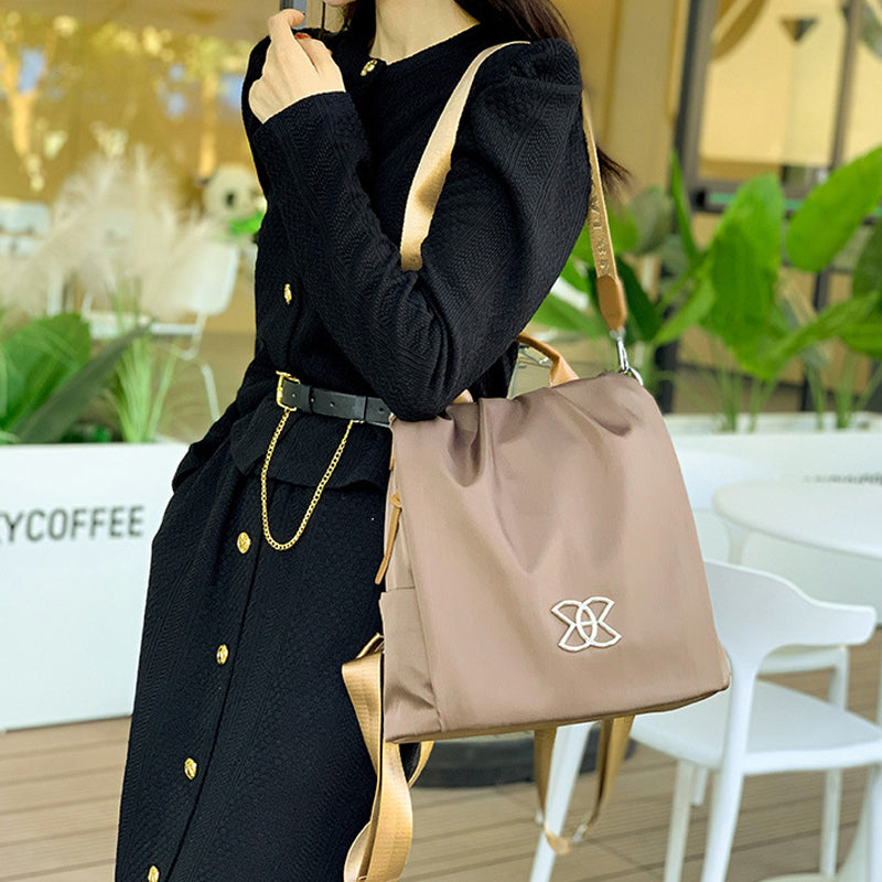 Damen Schultertasche | Diebstahlschutz | Geräumig | Sicher | Reißverschluss-Luzern Mode