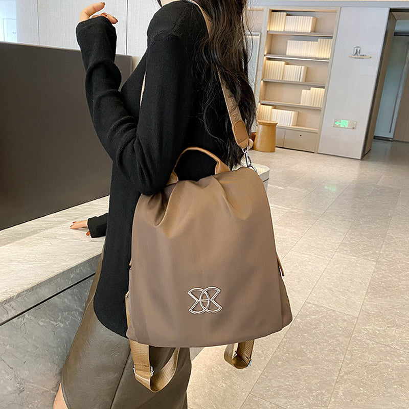 Damen Schultertasche | Diebstahlschutz | Geräumig | Sicher | Reißverschluss-Luzern Mode