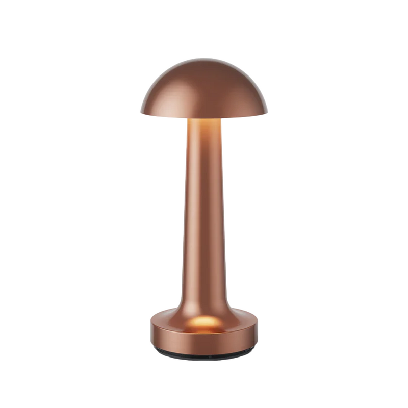 Tischlampe | Dimmbar Stilvoll Vielseitig Langlebig LED Wiederaufladbar-Bronze-Rund-Luzern Mode