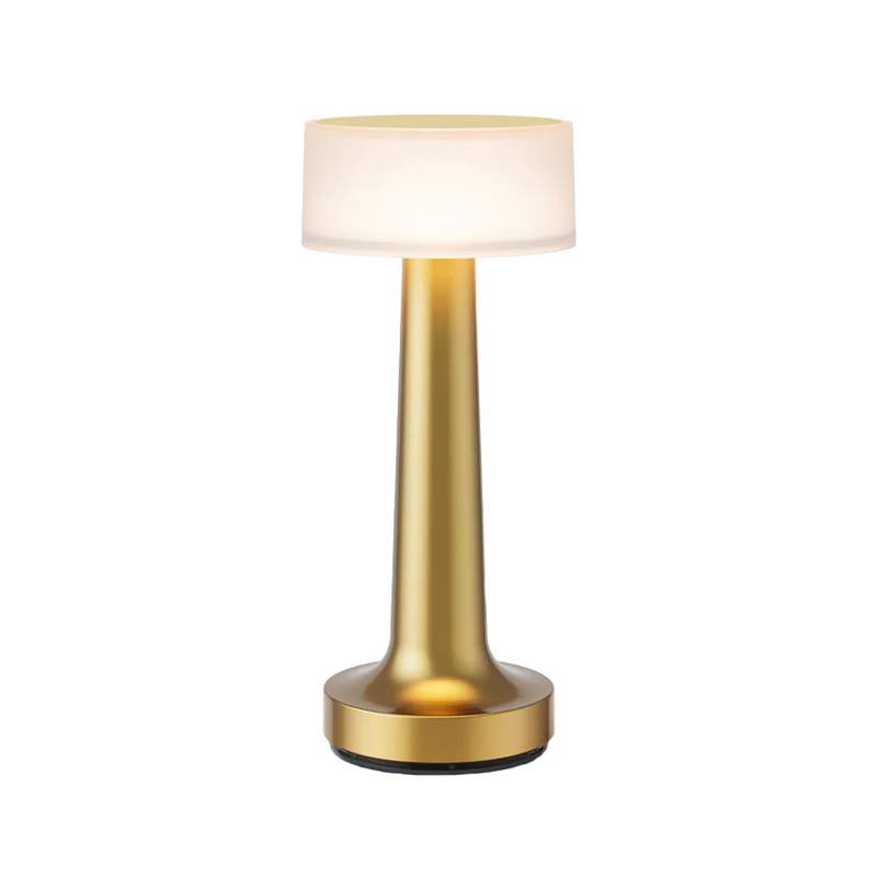 Tischlampe | Dimmbar Stilvoll Vielseitig Langlebig LED Wiederaufladbar-Gold-Leuchtend-Luzern Mode