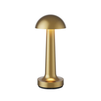 Tischlampe | Dimmbar Stilvoll Vielseitig Langlebig LED Wiederaufladbar-Gold-Rund-Luzern Mode