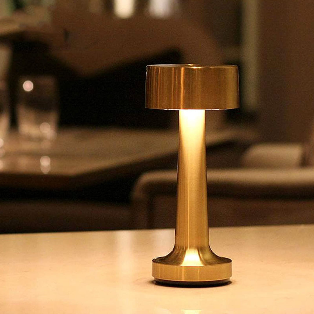 Tischlampe | Dimmbar Stilvoll Vielseitig Langlebig LED Wiederaufladbar-Luzern Mode