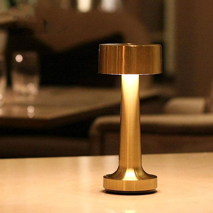 Tischlampe | Dimmbar Stilvoll Vielseitig Langlebig LED Wiederaufladbar-Luzern Mode