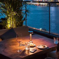 Tischlampe | Dimmbar Stilvoll Vielseitig Langlebig LED Wiederaufladbar-Luzern Mode