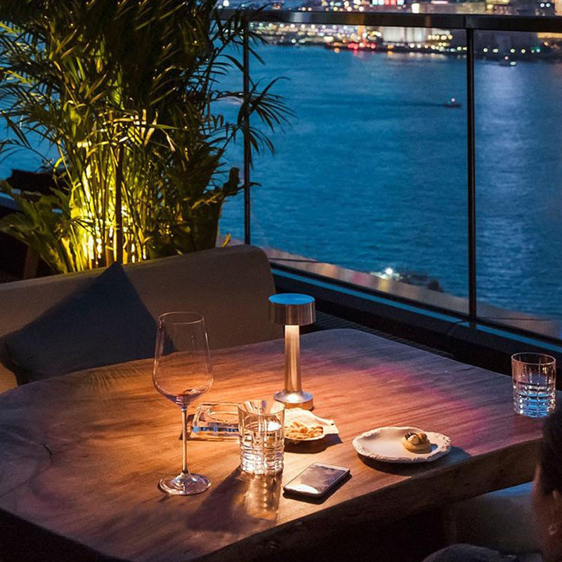 Tischlampe | Dimmbar Stilvoll Vielseitig Langlebig LED Wiederaufladbar-Luzern Mode