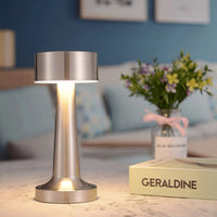 Tischlampe | Dimmbar Stilvoll Vielseitig Langlebig LED Wiederaufladbar-Luzern Mode