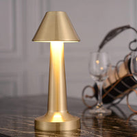 Tischlampe | Dimmbar Stilvoll Vielseitig Langlebig LED Wiederaufladbar-Luzern Mode