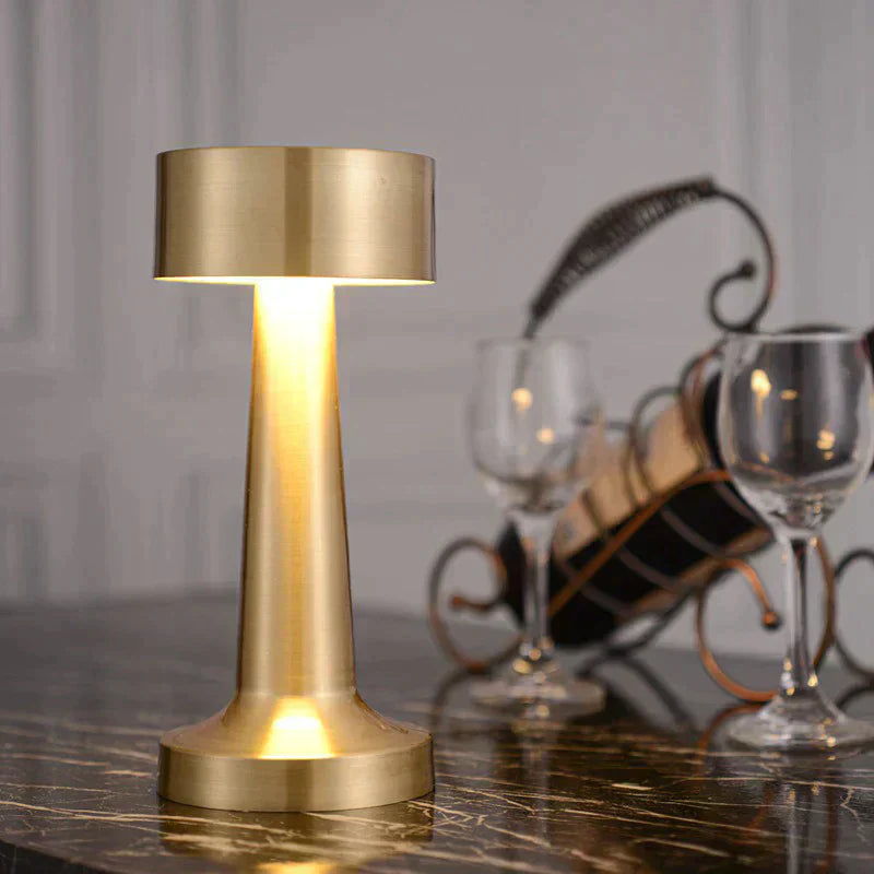 Tischlampe | Dimmbar Stilvoll Vielseitig Langlebig LED Wiederaufladbar-Luzern Mode