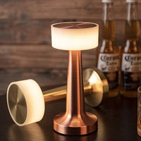 Tischlampe | Dimmbar Stilvoll Vielseitig Langlebig LED Wiederaufladbar-Luzern Mode
