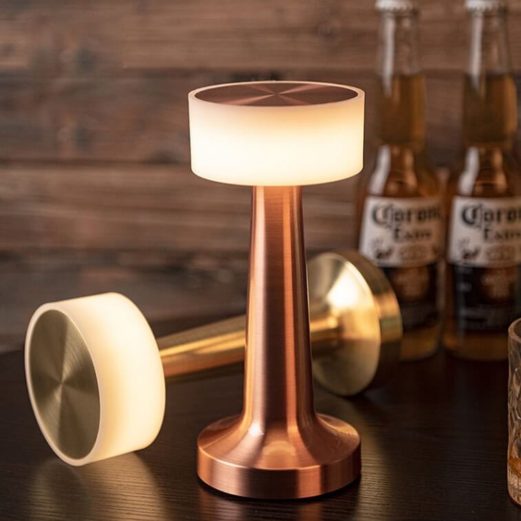 Tischlampe | Dimmbar Stilvoll Vielseitig Langlebig LED Wiederaufladbar-Luzern Mode