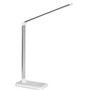 Schreibtischlampe | Modern Einstellbar Langlebig LED Kompakt Stilvoll USB-Silber-Luzern Mode
