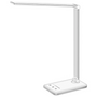 Schreibtischlampe | Modern Einstellbar Langlebig LED Kompakt Stilvoll USB-Weiß-Luzern Mode