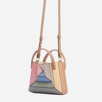 Geometrische Damenhandtasche mit modernem Design kaufen-Luzern Mode