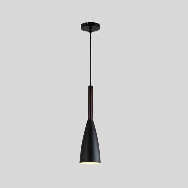 Hängeleuchte | Set | Schlank | Stilvoll | Skandinavisch | Modern | Stimmungsvolles Licht | Langlebig-1 Schwarz-Luzern Mode