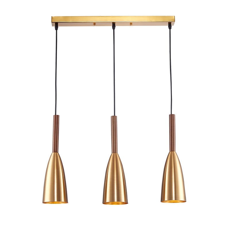 Hängeleuchte | Set | Schlank | Stilvoll | Skandinavisch | Modern | Stimmungsvolles Licht | Langlebig-3 Rechteckig Gold-Luzern Mode