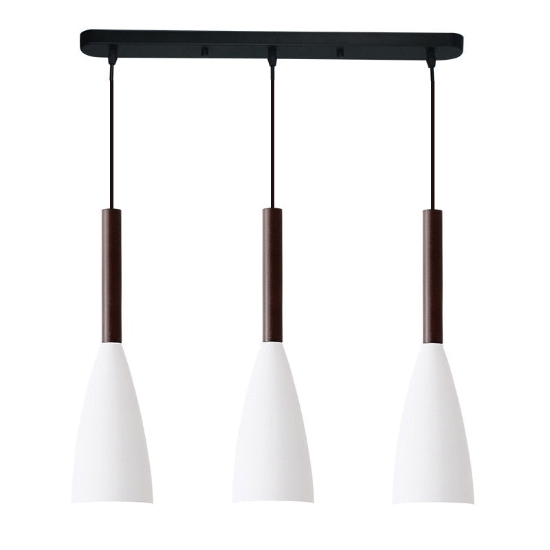 Hängeleuchte | Set | Schlank | Stilvoll | Skandinavisch | Modern | Stimmungsvolles Licht | Langlebig-3 Rechteckig Weiß-Luzern Mode