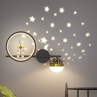 Kinder-Wandleuchte | Modern Beruhigend Atmosphärisch Stilvoll Langlebig LED-Luzern Mode