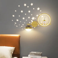 Kinder-Wandleuchte | Modern Beruhigend Atmosphärisch Stilvoll Langlebig LED-Luzern Mode