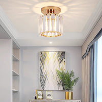 Deckenleuchte | Kristall Modern Quadratisch Rund Stilvoll Elegant Langlebig-Luzern Mode