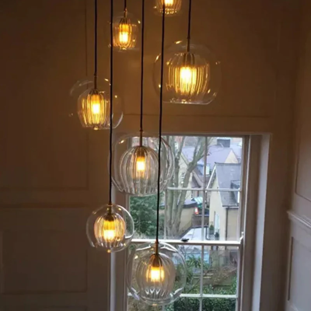 Kugelförmige Pendelleuchte | LED Einzigartig Langlebig Stilvoll Vielseitig Atmosphärisch-Luzern Mode