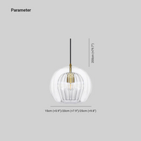 Kugelförmige Pendelleuchte | LED Einzigartig Langlebig Stilvoll Vielseitig Atmosphärisch-Luzern Mode