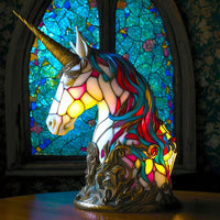 Tischlampe | Kunst Tier Bleiglas Stilvoll Einzigartig Vielseitig Trendy-Eichhörnchen-15CM-Luzern Mode