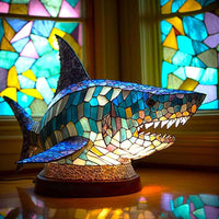 Tischlampe | Kunst Tier Bleiglas Stilvoll Einzigartig Vielseitig Trendy-Luzern Mode